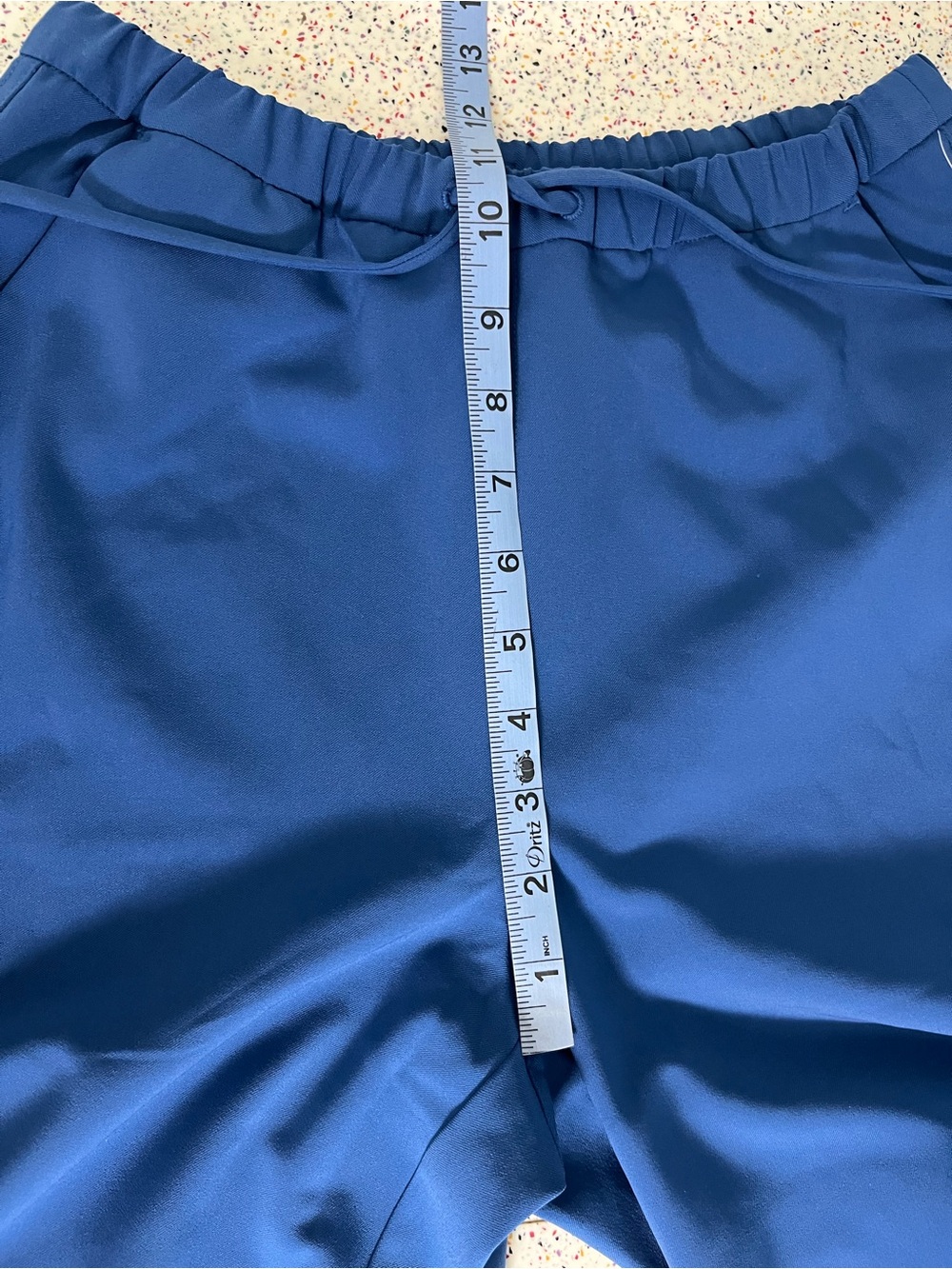 Athleta MVP Mid Rise Wide Leg Snap Pant Athletic Maritime Blue Women’s Size XXS - Picture 7 of 9